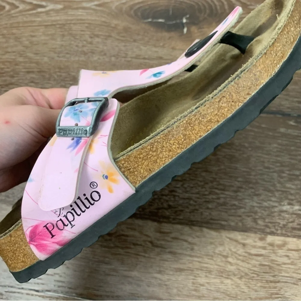 Papillio by Birkenstock pink Gizeh strap sandals 230 L5